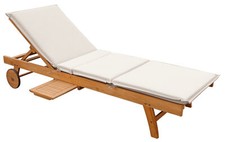 Rollliege Gartenliege Ravenna