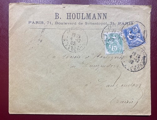 Brief paris 1902 nach - 1902,