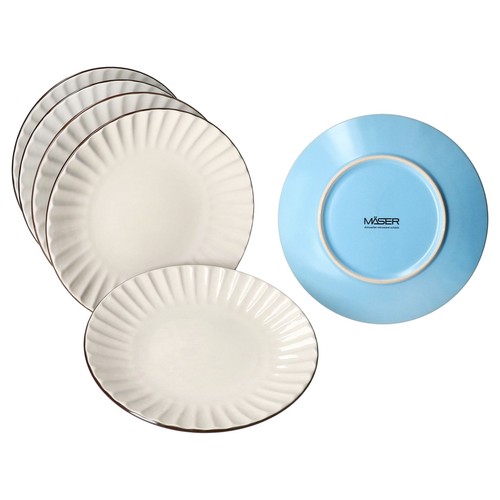 Mäser osita hellblau weiß - mäser, 6x