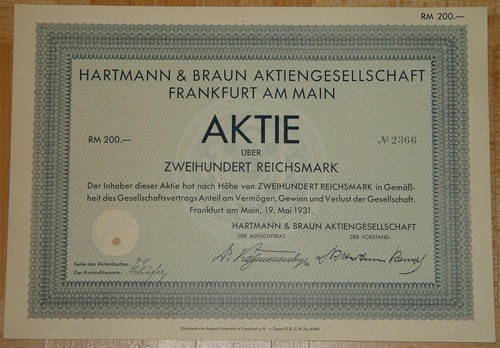 Hartmann braun - hartmann,