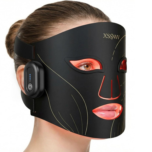 Led maske gesicht kabellos - led,