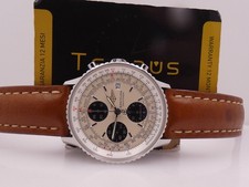 BREITLING NAVITIMER HERITAGE CHRONO A13324 BOX & PAPIERE '2014 AUTOMATIK TOP-UHR