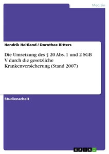 Die umsetzung des abs 1 - umsetzung, 20