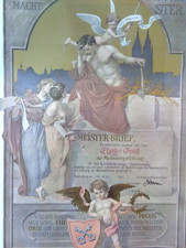 alter Meisterbrief Regensburg