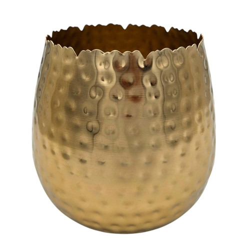 Blumentopf übertopf vase gold - vase,