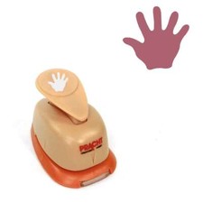 Motivstanzer klein Hand 15 mm