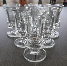6 x Schnapsglas Friesengeist 2cl Höhe: 8,5 cm Durchmesser: 4,5 cm aus Friesland