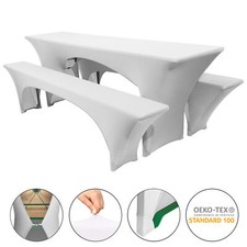 Stretchhusse weiß für 50cm