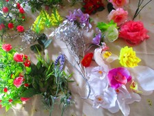 Kunstblumen Köpfe Konvolut