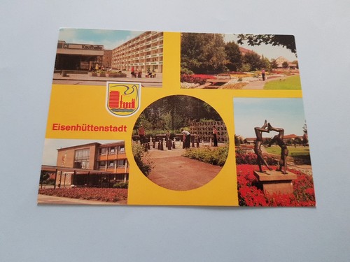 Postkarte eisenhüttenstadt - postkarte,