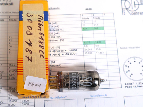 Röhre tube e188cc - -, philips