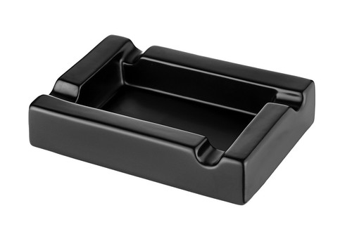 Zigarrenascher keramik schwarz - zigarrenascher,