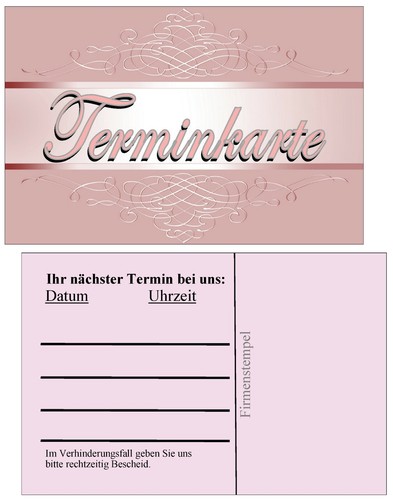 Terminkarten neutral uni arzt - neutral,