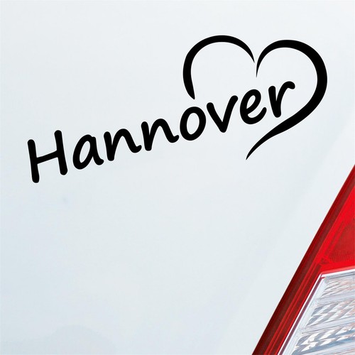 Auto aufkleber hannover herz - aufkleber,