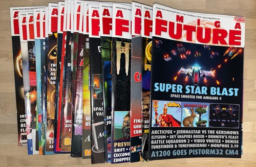 Amiga future magazines - 28,