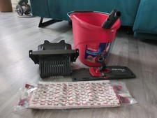 VILEDA Ultrama / SuperMocio Set: Bodenwischer mit Stil + 10 l Eimer * teilw. neu