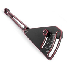 Höhenverstellung Verstellbares Lineal RC Auto Messgerät Aluminiumlegierung Kon