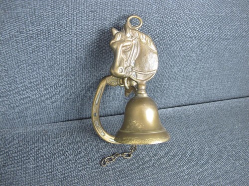 Vintage messing wandglocke - messing,