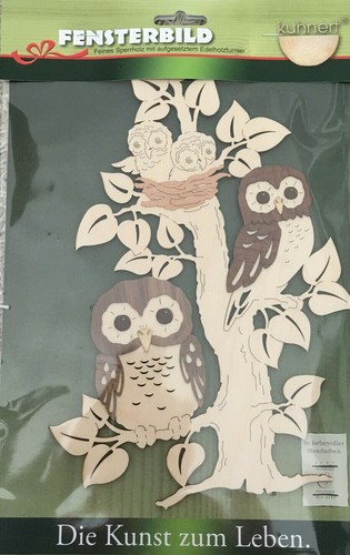 Kuhnert fensterbild eulenbaum - kuhnert,