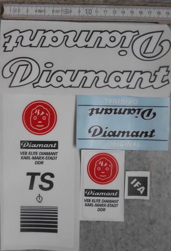 Aufklebersatz,DIAMANT,Fahrrad