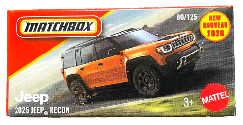 Matchbox 2025 jeep recon - jeep,