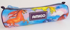 Schlamperetui Schlamper Schlamperrolle Faulenzer Stifttasche AMIGO Pferde