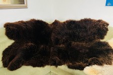 Lammfell Teppich 4er