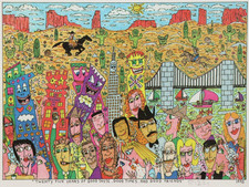 Original JAMES RIZZI ~ 25 years good taste ~ signierte Serigraphie 1995 Pop Art