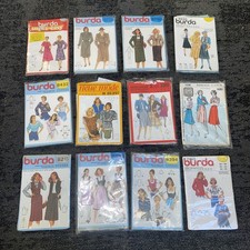 Konvolut 12 Alte Schnittmuster