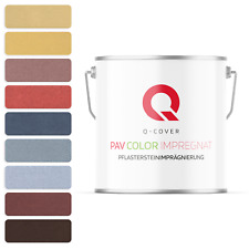 Färbende Pflastersteine