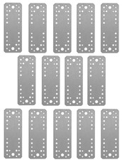 20x Lochplatten Holzverbinder