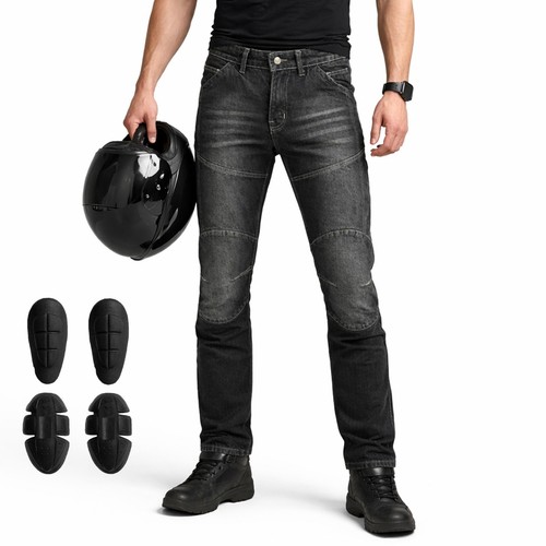 Aramid motorradjeans mit - aramid,