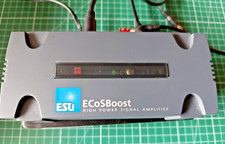 ESU 50012 ECoSBoost 7A, Booster Dcc mit einstellbarem Netzteil und 2 Halter