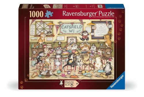 Crazy cats puzzle katzen - katzen, am