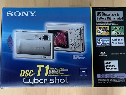 Sony cybershot dsc - sony, dsc-t1