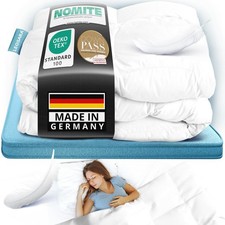 Feder-und Daunen Federbettdecke Ganzjahresdecke 135 x 200 Federdecke 1600g