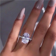 Ovalschliff 3,50 kt Diamant