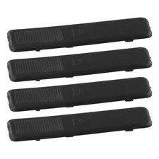 Dachreling-Abdeckung Für Mazda 2 3 5 6 Schwarz 4 Stück Multifunktional