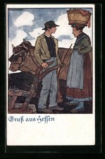 Künstler-AK Otto Ubbelohde