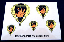 Aufkleber-Postkarte Deutsche