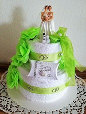 Handtuchtorte Hochzeit *