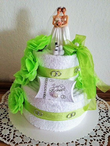 Handtuchtorte hochzeit - hochzeit, *