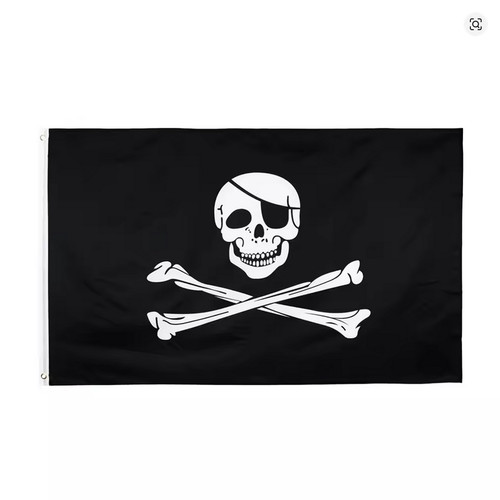 Piraten flagge fahne - flagge, totenkopf
