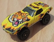 Hot Wheels 1975 yello Tiger Car US  Car Corvette 