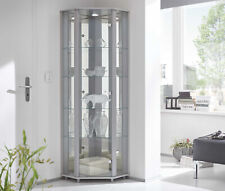 Glasvitrine für Ecke
