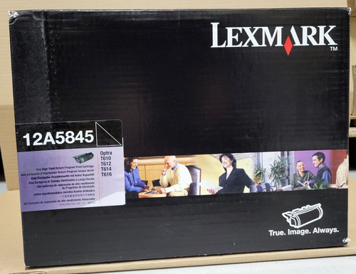 Toner lexmark 12a5845 schwarz - lexmark,