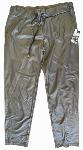 Leggins 54 kunstleder - gr., 48/54