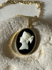 Kamee Anhänger mit Kette