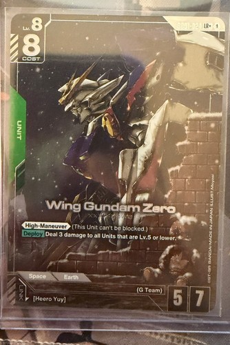 Bandai wing gundam zero - wing,