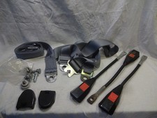 2x DDR Sicherheitsgurte Grau Trabant 500/ 600/ 601 Doblina